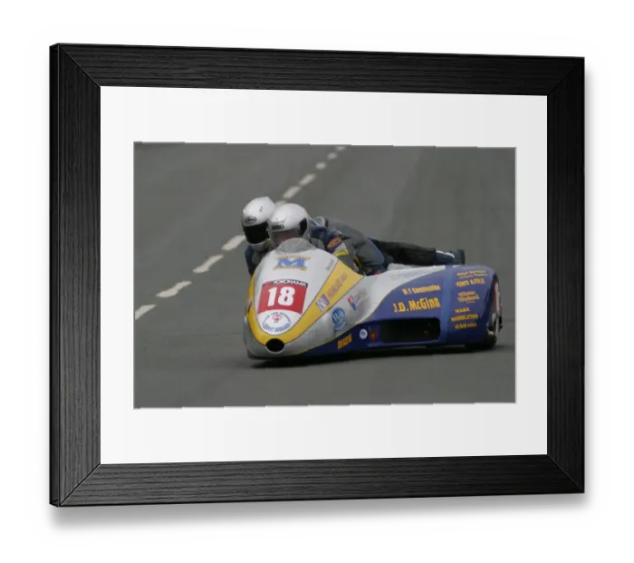 Framed Print : Andrew Laidlow & Patrick Farrance (Baker Yamaha) 2003 Sidecar TT Framed Print : Andrew Laidlow & Patrick Farrance (Baker Yamaha) 2003 Sidecar TT