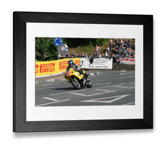 Framed Print : Marc Granie (Suzuki) 2003 Production 1000 TT