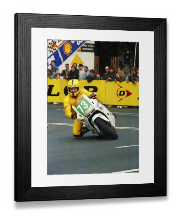 Framed Print : Dean Ashton (Honda); 1988 Production C TT Framed Print : Dean Ashton (Honda); 1988 Production C TT