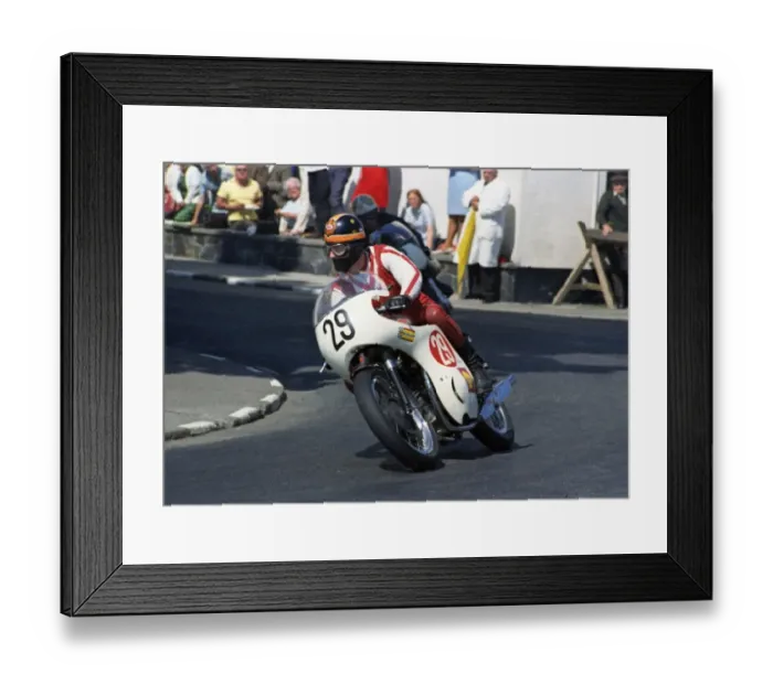 Framed Print : Tony Smith (BSA) at Parliament Square, Ramsey Framed Print : Tony Smith (BSA) at Parliament Square, Ramsey