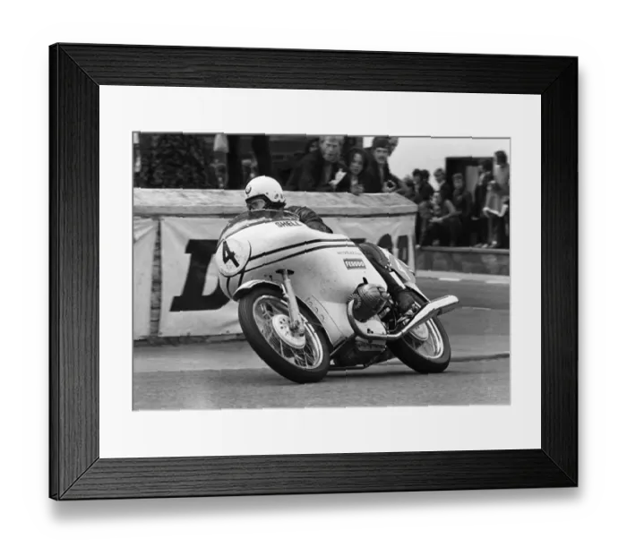 Framed Print : Hans Otto Butenuth (BMW) 1971 Production TT Framed Print : Hans Otto Butenuth (BMW) 1971 Production TT
