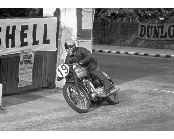 Ian Atkinson (Triumph) 1955 Senior Clubman TT