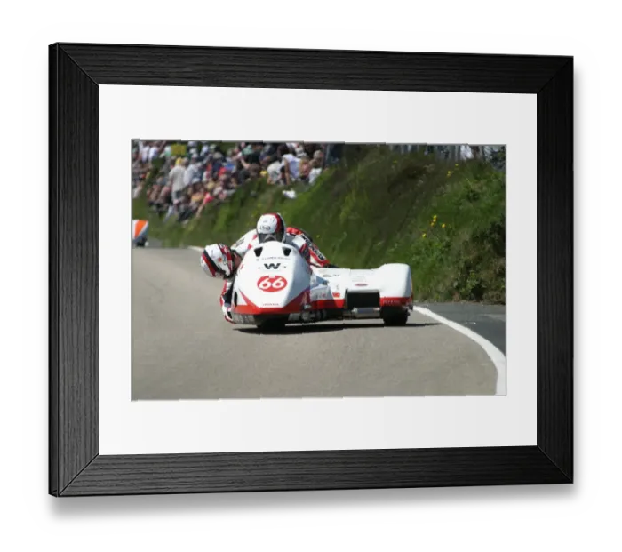 Framed Print : Masahito Watanabe & Hideyuki Yoshida (LCR Honda) 2007 Sidecar TT Framed Print : Masahito Watanabe & Hideyuki Yoshida (LCR Honda) 2007 Sidecar TT