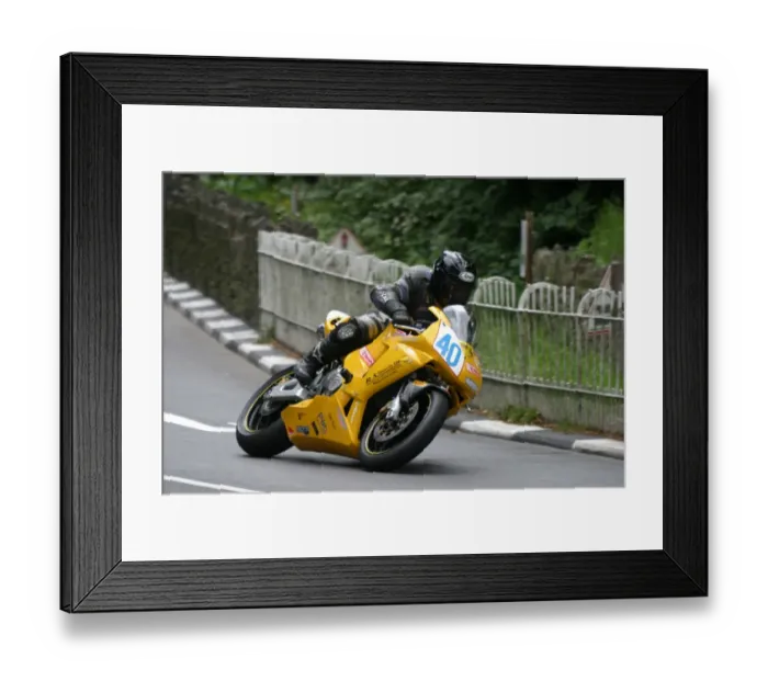 Framed Print : Jim Hodson (Honda) 2008 Supersport TT Framed Print : Jim Hodson (Honda) 2008 Supersport TT