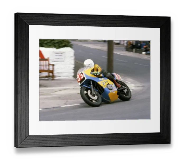 Framed Print : Jim Wells (Kawasaki) 1979 Formula One TT Framed Print : Jim Wells (Kawasaki) 1979 Formula One TT
