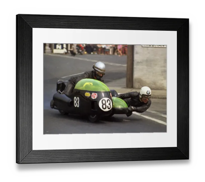 Framed Print : John Wright-Bailey & Eddie Kiff (BMW) 1970 500 Sidecar TT Framed Print : John Wright-Bailey & Eddie Kiff (BMW) 1970 500 Sidecar TT