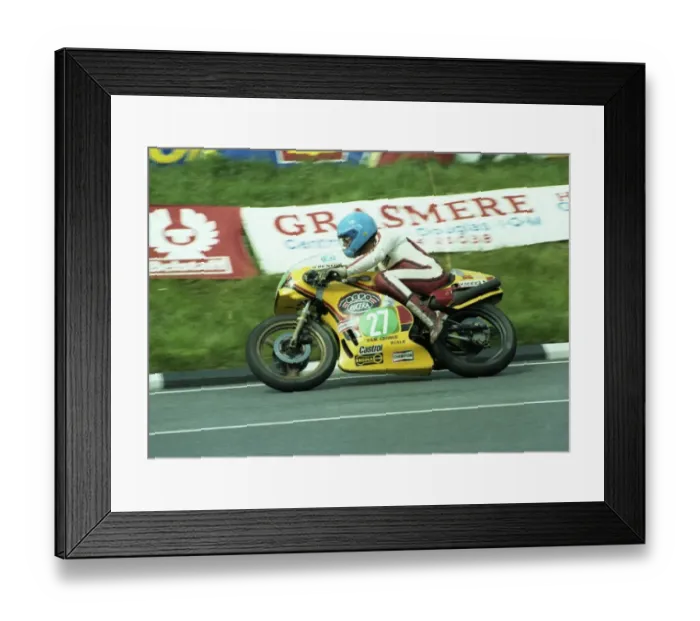 Framed Print : Gerhard Vogt (Rotax) 1981 Junior TT Framed Print : Gerhard Vogt (Rotax) 1981 Junior TT