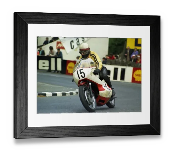 Framed Print : Brian Warburton (Yamaha) 1971 Formula 750 TT Framed Print : Brian Warburton (Yamaha) 1971 Formula 750 TT
