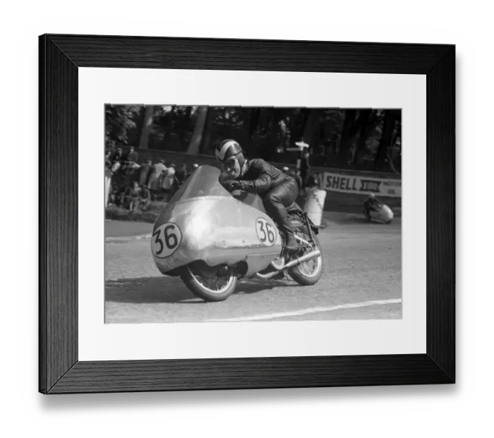 Framed Print : Arthur Wheeler (Guzzi) 1957 Lightweight TT Framed Print : Arthur Wheeler (Guzzi) 1957 Lightweight TT