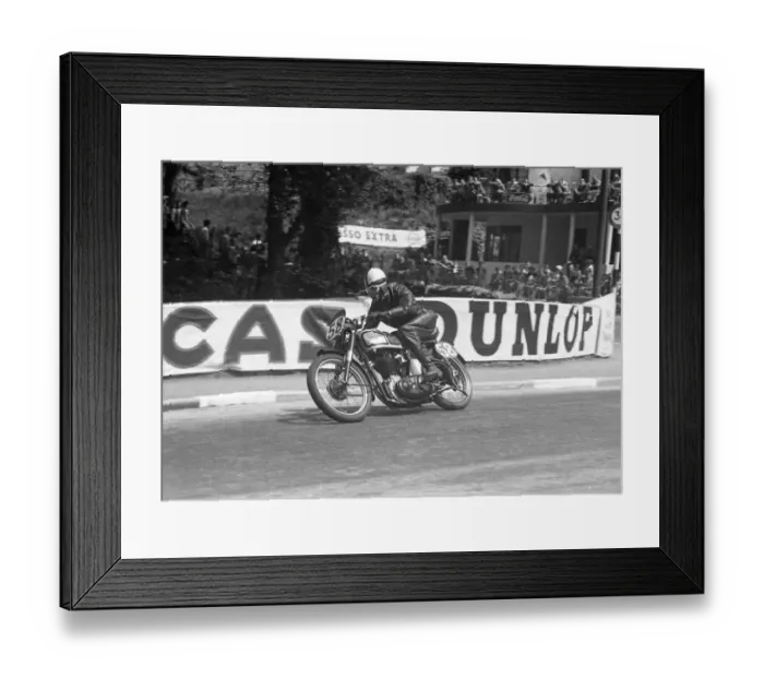 Framed Print : T F Watson (Norton) 1953 Senior Clubman TT Framed Print : T F Watson (Norton) 1953 Senior Clubman TT