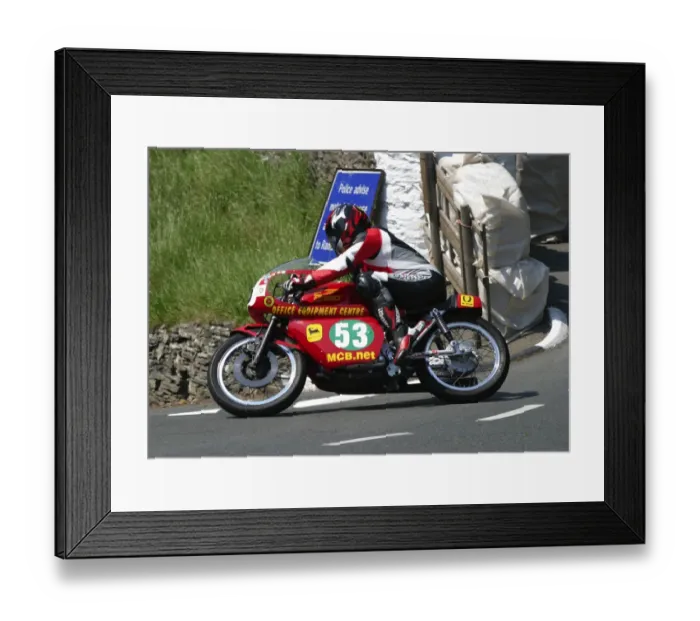 Framed Print : Martin Stratford Parsons (Ducati) 2006 Classic Parade Framed Print : Martin Stratford Parsons (Ducati) 2006 Classic Parade