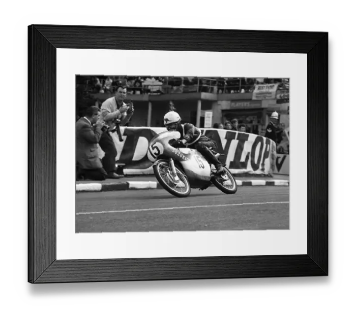 Framed Print : Barry Smith (Suzuki) 1966 50cc TT Framed Print : Barry Smith (Suzuki) 1966 50cc TT