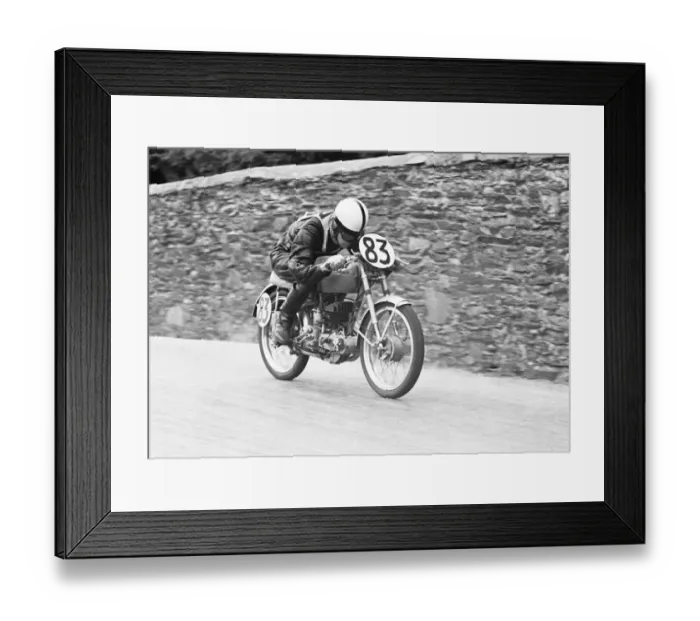 Framed Print : Milton Sunderland (Anelay) 1952 Ultra Lightweight TT Framed Print : Milton Sunderland (Anelay) 1952 Ultra Lightweight TT