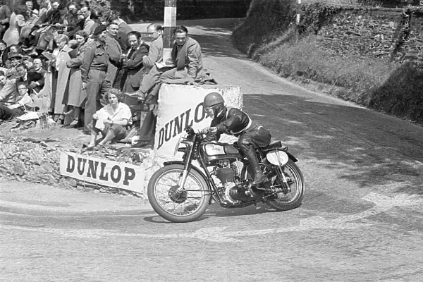 Alan Taylor (Norton) 1949 Junior Clubman TT