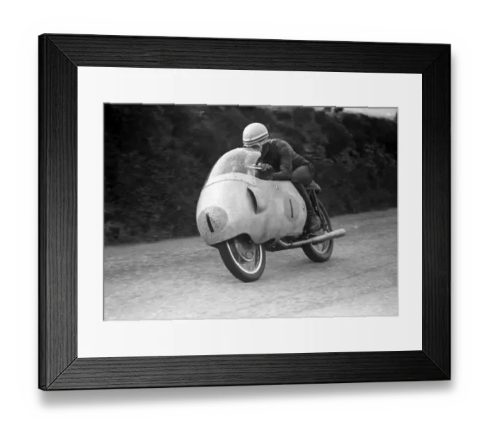Framed Print : Franta Stastny (CZ) 1957 Lightweight TT Framed Print : Franta Stastny (CZ) 1957 Lightweight TT
