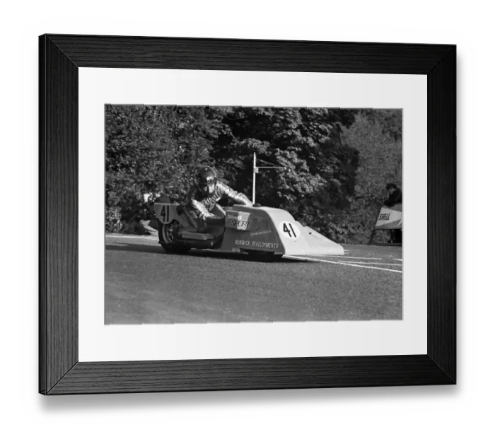 Framed Print : John Renwick & Ian Penny (Renwick Konig) 1973 750cc Sidecar TT Framed Print : John Renwick & Ian Penny (Renwick Konig) 1973 750cc Sidecar TT