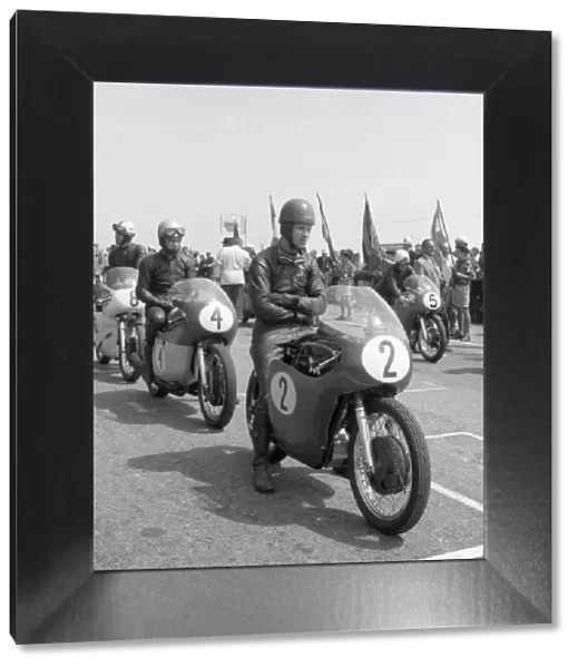 Alan Shepherd (Matchless) & Gary Hocking (MV) 1962 Senior TT