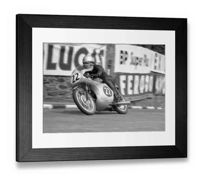 Framed Print : Sadao Shimazaki (Honda) 1960 Ultra Lightweight TT Framed Print : Sadao Shimazaki (Honda) 1960 Ultra Lightweight TT