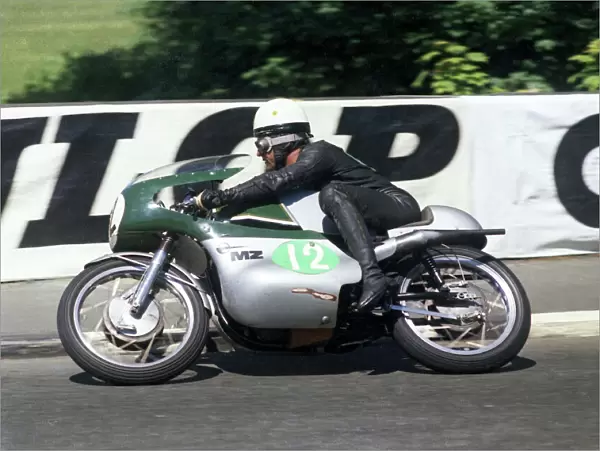 Heinz Rosner (MZ) 1968 Lightweight TT