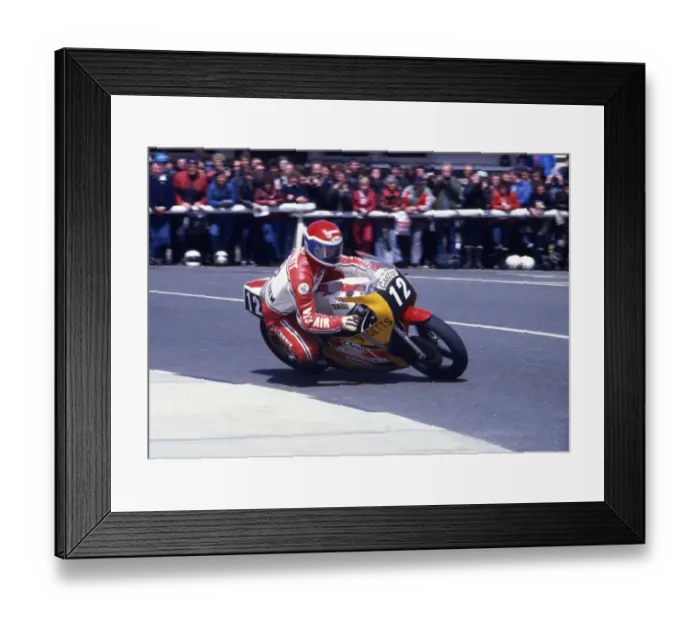Framed Print : Gary Padgett (Yamaha) 1986 Formula Two TT Framed Print : Gary Padgett (Yamaha) 1986 Formula Two TT