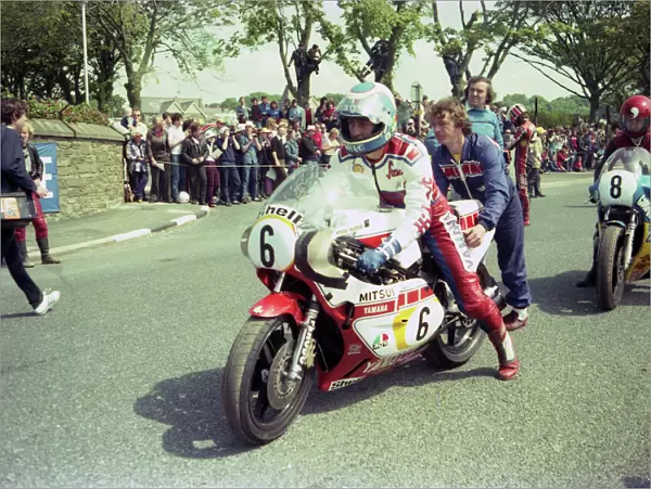 Steve Parrish (Yamaha) 1981 Classic TT