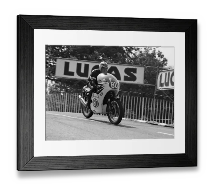 Framed Print : Don Grant (Triumph) 1975 Production TT Framed Print : Don Grant (Triumph) 1975 Production TT