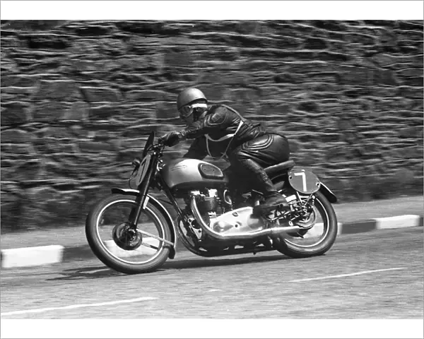 Peter Pooley (Triumph) 1953 Senior Clubman TT