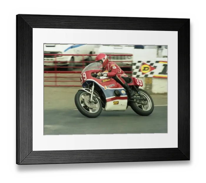 Framed Print : Ray Knight (Honda) 1983 Formula One TT Framed Print : Ray Knight (Honda) 1983 Formula One TT