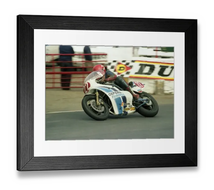 Framed Print : Trevor Nation (Oxford Suzuki) 1983 Formula One TT Framed Print : Trevor Nation (Oxford Suzuki) 1983 Formula One TT