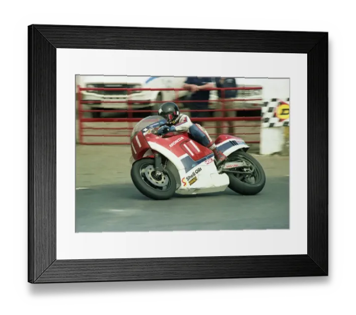 Framed Print : Roger Marshall (Honda) 1983 Formula One TT Framed Print : Roger Marshall (Honda) 1983 Formula One TT