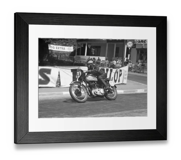 Framed Print : Harry Nash (BSA) 1953 Junior Clubman TT Framed Print : Harry Nash (BSA) 1953 Junior Clubman TT