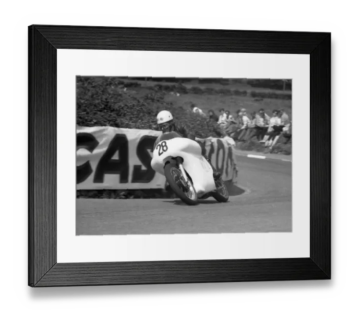 Framed Print : Ron Langston (AJS) 1961 Junior TT Framed Print : Ron Langston (AJS) 1961 Junior TT