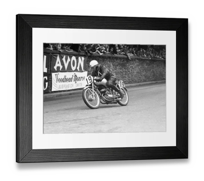Framed Print : John Marrion (EMC Puch) 1954 Ultra Lightweight TT Framed Print : John Marrion (EMC Puch) 1954 Ultra Lightweight TT