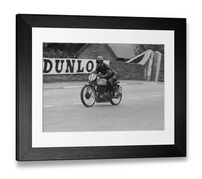 Framed Print : Reg Marsh (M&F Excelsior) 1952 Lightweight TT Framed Print : Reg Marsh (M&F Excelsior) 1952 Lightweight TT
