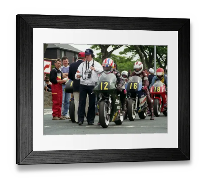 Framed Print : Bob Jackson (MHD) 1995 Singles TT Framed Print : Bob Jackson (MHD) 1995 Singles TT