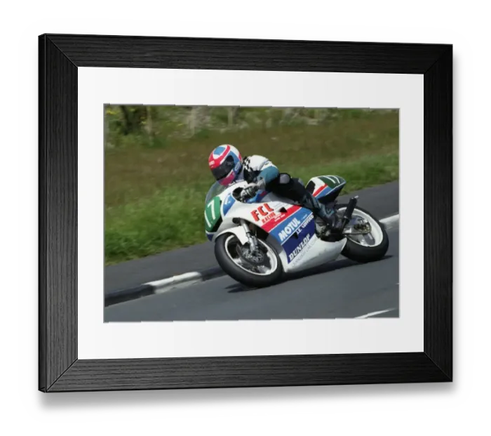 Framed Print : Mark Linton (Yamaha) 1994 Junior TT Framed Print : Mark Linton (Yamaha) 1994 Junior TT