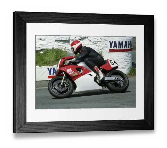 Framed Print : Roy Jeffreys (Yamaha) 1993 Formula One TT Framed Print : Roy Jeffreys (Yamaha) 1993 Formula One TT