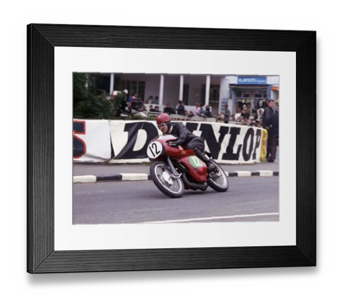 Framed Print : John Kidson (Cotton) 1965 Lightweight TT Framed Print : John Kidson (Cotton) 1965 Lightweight TT