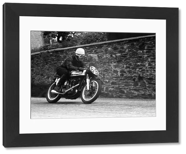 Basil King (Norton) 1957 Junior TT