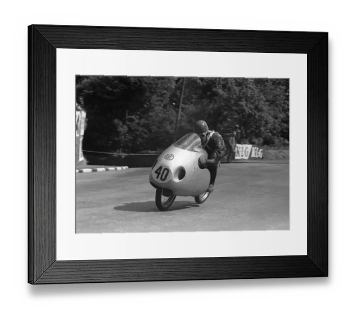 Framed Print : Jiri Kostir (CZ) 1957 Lightweight TT Framed Print : Jiri Kostir (CZ) 1957 Lightweight TT