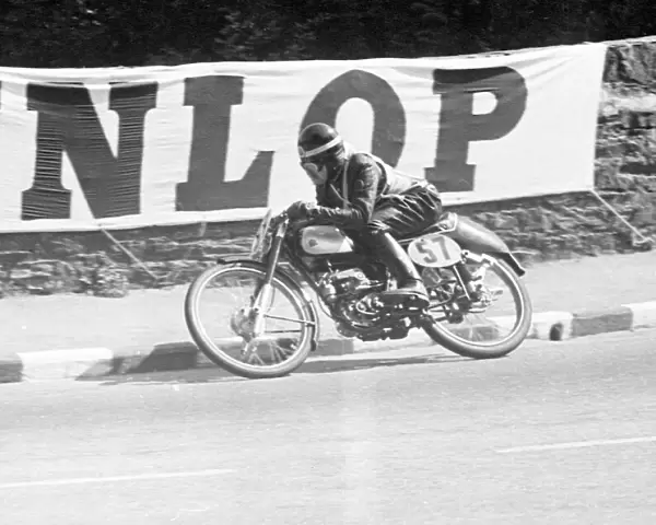 Francesc Paco Bulto (Montesa) 1951 Ultra Lightweight TT