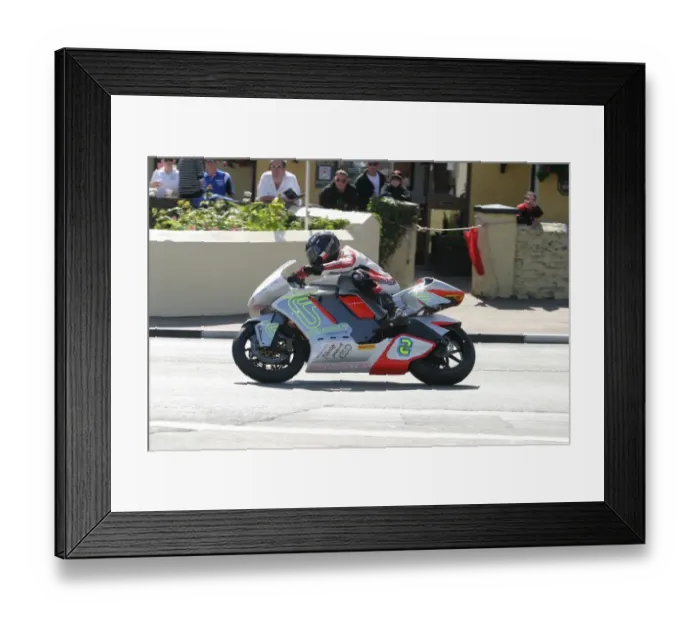 Framed Print : Mark Miller (Motoczysz) 2012 Zero TT Framed Print : Mark Miller (Motoczysz) 2012 Zero TT