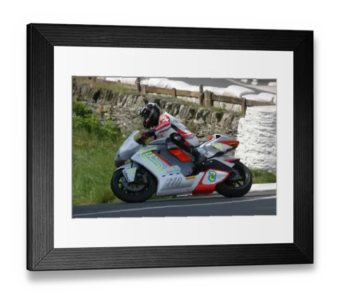Framed Print : Mark Miller (MotoCzysz) 2012 TT Zero Framed Print : Mark Miller (MotoCzysz) 2012 TT Zero