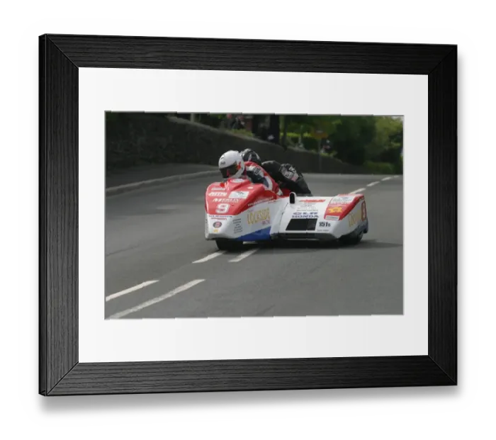 Framed Print : Greg Lambert & Jason Crowe (GLR Honda) 2012 Sidecar TT Framed Print : Greg Lambert & Jason Crowe (GLR Honda) 2012 Sidecar TT