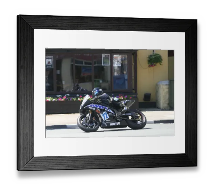 Framed Print : David Mulligan (Yamaha) 2012 Supersport TT Framed Print : David Mulligan (Yamaha) 2012 Supersport TT