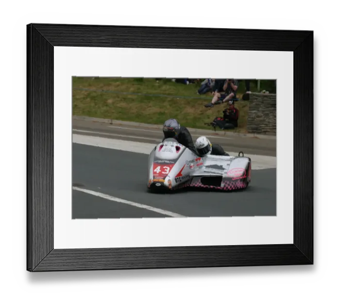 Framed Print : Pete Alton & Keith Brotherton (Baker Honda) 2012 Sidecar TT Framed Print : Pete Alton & Keith Brotherton (Baker Honda) 2012 Sidecar TT