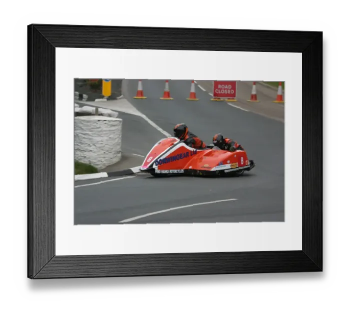 Framed Print : Roy Hanks & Kevin Perry (DMR Suzuki) 2012 Sidecar TT Framed Print : Roy Hanks & Kevin Perry (DMR Suzuki) 2012 Sidecar TT