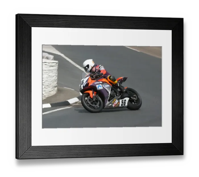 Framed Print : Olie Linsdell (BMW) 2012 Superbike TT Framed Print : Olie Linsdell (BMW) 2012 Superbike TT