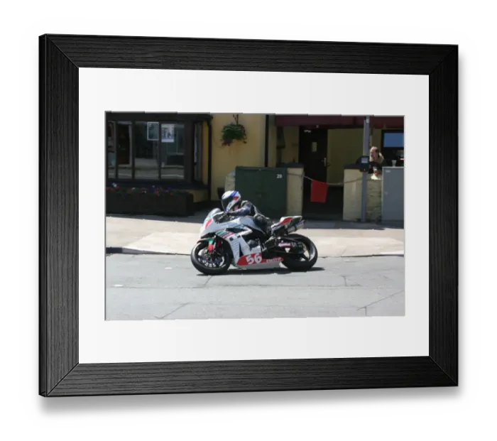 Framed Print : Eric Wilson (Honda) 2012 Supersport TT Framed Print : Eric Wilson (Honda) 2012 Supersport TT