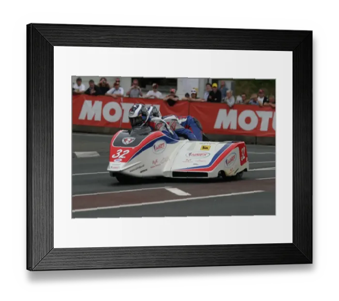 Framed Print : Gary & Dan Knight (Kawasaki) 2011 Sidecar TT Framed Print : Gary & Dan Knight (Kawasaki) 2011 Sidecar TT